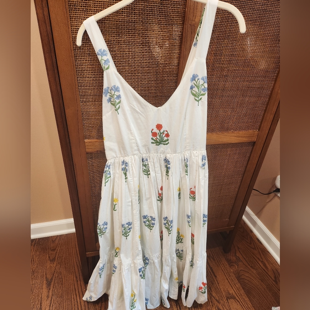 Like New: Day Dress - tiered midi dress